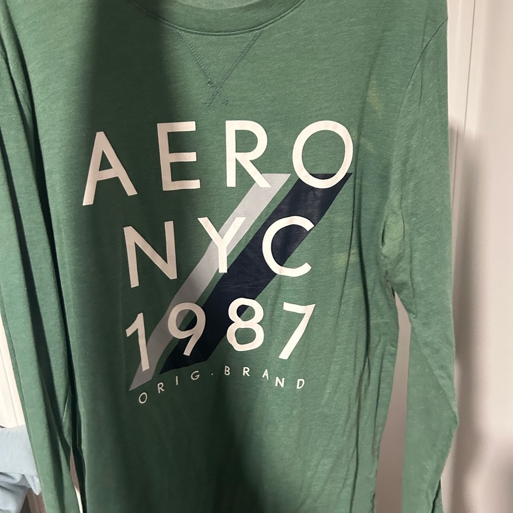 Aero NYC 1987 Green Men's Sweater